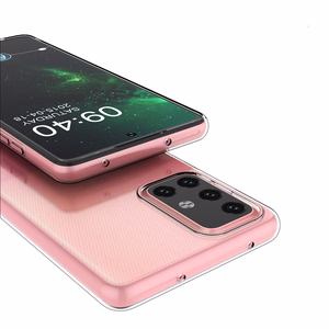 Geeli tapauksessa kansi Ultra Clear 0.5mm Samsung Galaxy A73 läpinäkyvästä