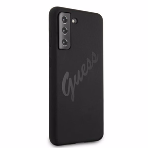 Guess GUHCS21MLSVSBK S21+ G996 musta/musta kovakotelo Script Vintage
