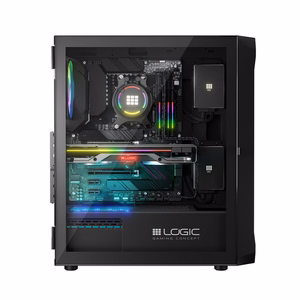 Logic PORTOS ARGB MINIDI USB 3.0 Case Black