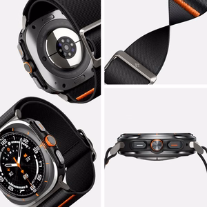 Spigen Fit Lite Samsung Galaxy Watch Ultra (47 mm), musta