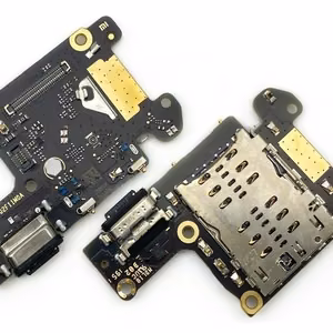Flex Xiaomi Mi 9T/9T Pro/Redmi K20/K20 Pro/F10 latauspistokkeella ja mikrofonilla, SIM-kortin kontakti ORG