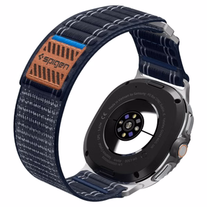 Spigen WBF1 Hihna Samsung Galaxy Watch 8/Classic (40/44/46mm) laivastonsininen