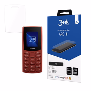 Nokia 105 4G (2023) – 3mk ARC+ puhelimen näytönsuoja