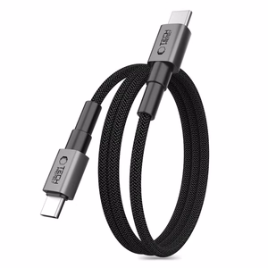 Tech-Protect Ultraboost DNA MagTwist USB-C PD Kaapeli 100W / 5A 100 cm - harmaa