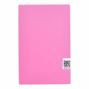 Kalvo takakannelle 180 x 120 mm 10 kpl - vaaleanpunainen brokadilla