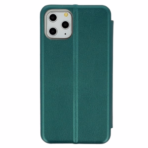 Book Vennus Elegance Suojakuori iPhone 12 Minille tummanvihreä