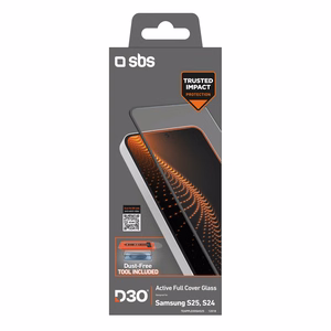 SBS karkaistu lasi D3O-teknologialla ja applikaattorilla Samsung Galaxy S24 / Samsung Galaxy S25:lle