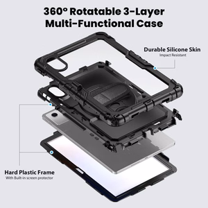 Tech-Protect Solid Suojakuori Lenovo Idea Tab 11.0 TB-336:lle - Musta