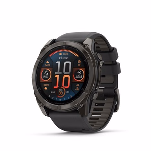 Garmin Fenix 8 Sapphire älykello, musta/harmaa 010-02905-21