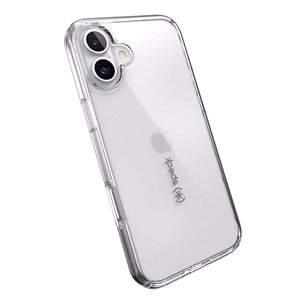 Läpinäkyvä Speck GemShell -suojakuori iPhone 16 Plus -puhelimelle