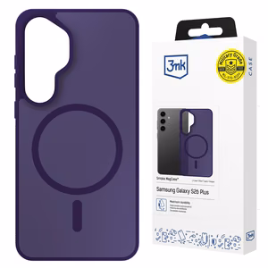 3mk Smoke MagCase for Samsung Galaxy S25 - purple