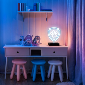 Neon LED jalustalla Paw Patrol - Paw OW-120246