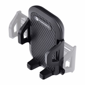 Auton puhelimen pidike Forcell F-Grip Carbon Bracket varsi 17cm tuulilasin kiinnitykseen musta