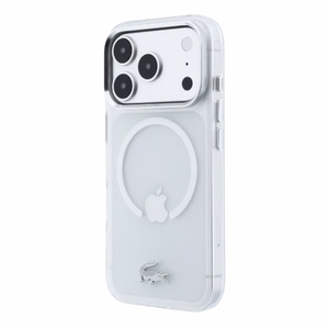 Case Lacoste IML Frosted Petit Pique Metal Logo MagSafe Apple iPhone 18 Pro