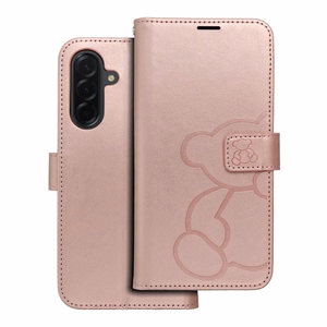 MEZZO-kirjakotelo SAMSUNG A36 5G nalle ruusukulta