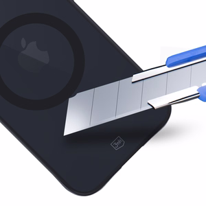 3mk Smoke MagCase MagSafe-suojakuori iPhone 14 Plus:lle - puoliläpinäkyvä