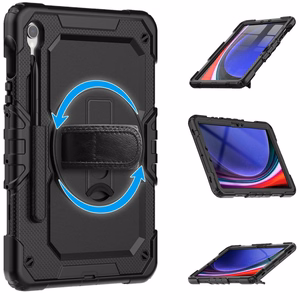 Tech-Protect Solid360 kotelo Samsung Galaxy Tab S9 FE 10.9 X510 / X516B - musta
