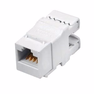 Q-LANTEC MKN-U6-1 johdinliitin RJ45 UTP kategoria 6 suojaamaton valkoinen