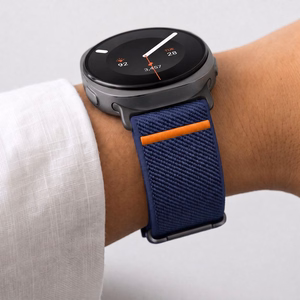 Tech-Protect Nylon Clasp -ranneke mallille Samsung Galaxy Watch 40/44/46 mm – tummansininen