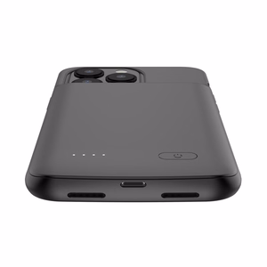 Tech-Protect PowerCase iPhone 13 / 13 Pro -puhelimelle, jossa on 4800mAh Powerbank - musta