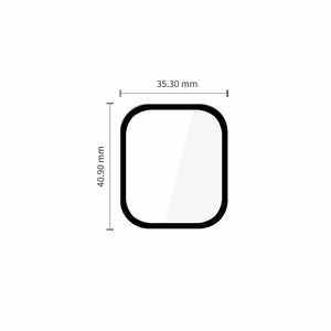 Tech-Protect Glass Flex+ 2-Pack Hybridilasi Huawei Watch Fit 5 Pro - Musta