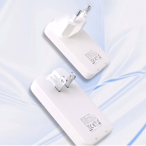 Dudao A65Q 65W GaN Travel Wall Charger USB-A / USB-C PD Ultra-Thin EU / US - White