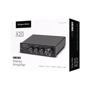 Kruger&Matz A20 -stereovahvistin