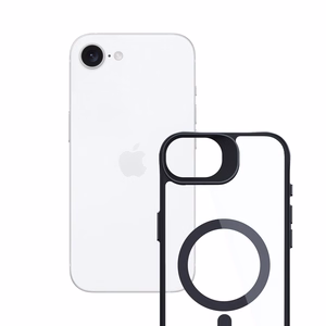 3mk Satin Armor MagCase Apple iPhone 16e / SE 4:lle - läpinäkyvä