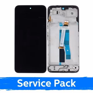 LCD Näyttö yhteensopiva Xiaomi Redmi 15 4G / Poco M7 4G (EU versio) Musta kehyksellä (Service Pack)