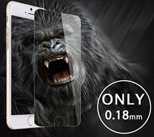 Screen protection glass "Gorilla 0.18mm" Apple iPhone 16 Pro Max black bulk