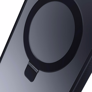3mk Smoke Case Mag&Stand iPhone 17:lle - Musta