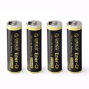 Ladattavat Orico Ener-G EG5C (AA) -akut (4x2100mAh)