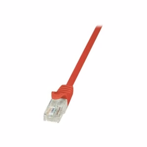 LogiLink CP1064U – Cat 5e U/UTP RJ45 -verkkokaapeli, 3 m, punainen