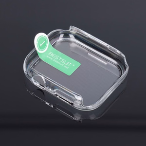 Bestsuit kuori hybridilasilla Apple Watch Series 7/8/9 45mm - kirkas