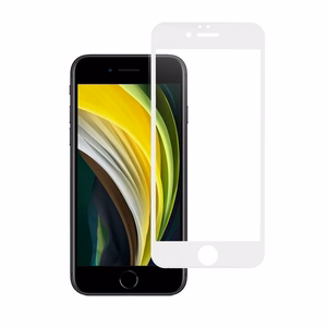 Suojalasi Blue Star - APP IPHONE 6 5D koko näytön peittävä - valkoinen