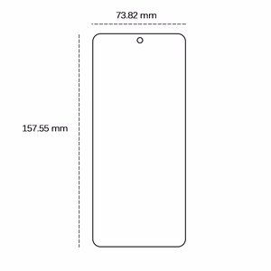 Tempered glass 2,5D for Samsung Galaxy M35 5G