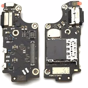 Flex Xiaomi Poco F2 Pro latauspistokkeella ja mikrofonilla, SIM-kortin kontakti ORG
