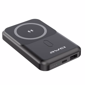External battery Power Bank Awei P139K 22.5W MagSafe 10000mAh black