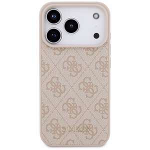 Guess 4G Classic suojakuori mallille iPhone 17 Pro / 18 Pro – vaaleanpunainen