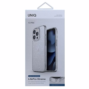 Uniq LifePro Xtreme kotelo iPhone 13 Pro / iPhone 13 - läpinäkyvä - läpinäkyvä