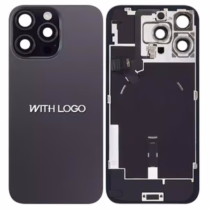Takakuori yhteensopiva iPhone 16 Pro Max / Black Titanium / (kaikki osat sisältyvät) / OEM