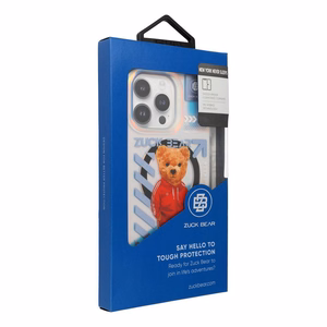 Zuck Bear New York Never Sleeps iPhone 15 Pro Max Suojakuori Brooklyn Baller
