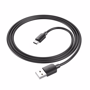 Hoco USB-A - USB-C -kaapeli PD 2,4A 27W 1 m X96 musta