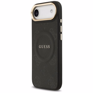 Guess Peony Hot Stamp MagSafe Suojakuori iPhone Air:lle - musta
