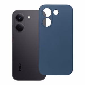 Sininen silikonisuojakuori Poco X8 Pro 5G -puhelimelle