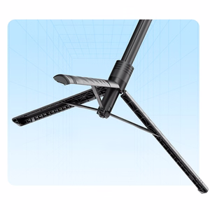 Selfiekeppi Orico SPM215 1/4 tuuman jalusta puhelinkameralle 360 asteen käännöllä Bluetooth 5.2 - musta