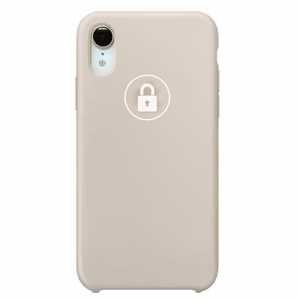 Puhelimen suojakuori Silicone Case Apple iPhone XR / Kivi / pakkauksessa