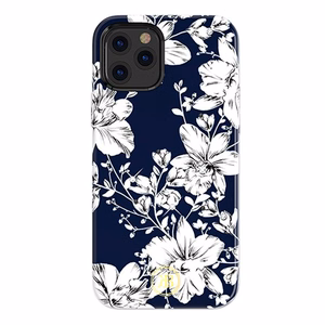 Kingxbar Blossom kotelo koristeltu alkuperäinen Swarovski-kristallit iPhone 12 mini monivärinen (Lily)