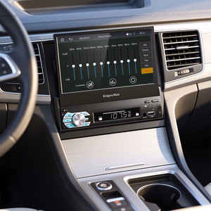 Kruger&Matz KM2018 -autoradio ulosvedettävällä 7 tuuman näytöllä, CarPlay/Android Auto