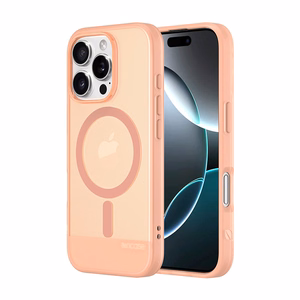 Incase Slim Case -suojakuori MagSafe-tuella iPhone 16 Pro -puhelimelle, Blush Pink